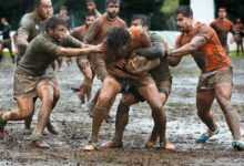 Rugby Shirt Revival: How to Wear This British Classic Without Looking Like You're Off to the Scrum - Unfashionablemale Rugby Shirt Revival: How to Wear This British Classic Without Looking Like You're Off to the Scrum